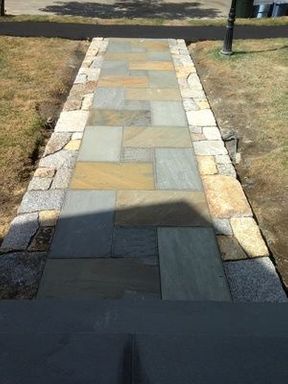 stone walkway