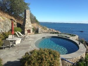 granite pool area